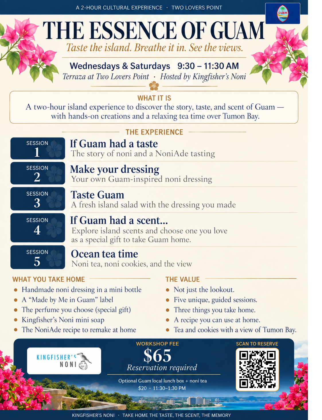 ESSENCE OF GUAM – Two Lovers Point Experience