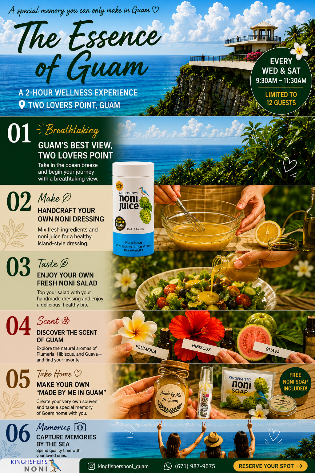 ESSENCE OF GUAM – Two Lovers Point Experience
